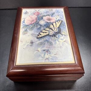 T. Politowicz Music Jewelry Box  Sings 'Oh What A Beautiful Morning'